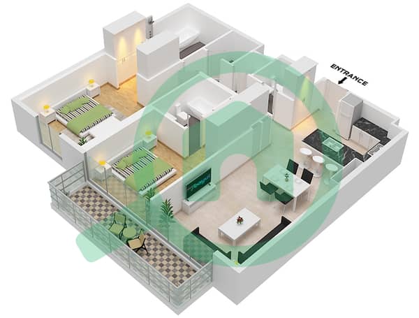 Type C Unit 5,8  Floor 9
Unit 7 ,10 Floor 1
Unit 9,12  Floor 2-8