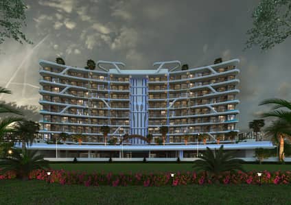 1 Bedroom Apartment for Sale in Arjan, Dubai - REAR NIGHT. jpg
