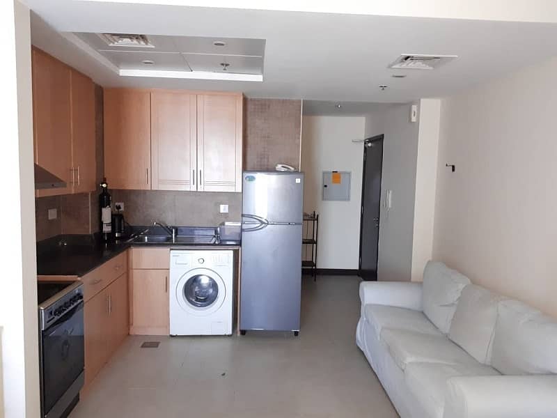 3 Furnished Studio with Balcony and parking