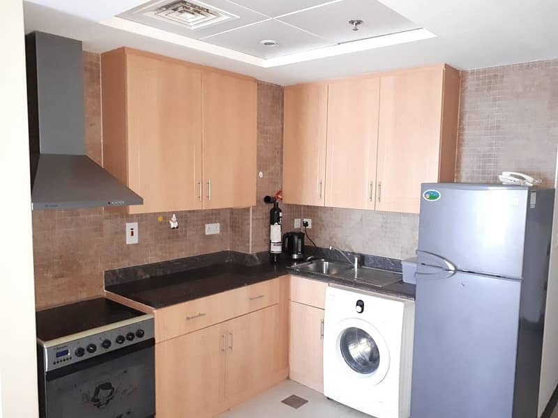 8 Furnished Studio with Balcony and parking