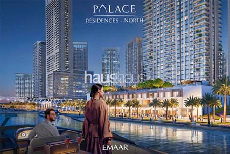 2 Bedroom Flat for Sale in Dubai Creek Harbour, Dubai - High Floor | Palace Branded | Spacious Terrace