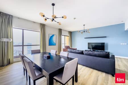 2 Bedroom Apartment for Rent in Jumeirah Beach Residence (JBR), Dubai - Full Marina View | Rental Deal | High Floor