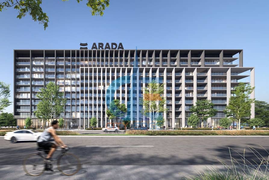 Al jada has biggest gym in UAE luxury APARTMENT last unit GREENISH