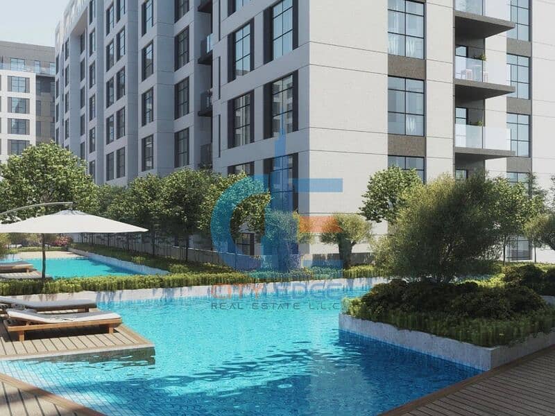 Al jada has biggest gym in UAE luxury APARTMENT with swim pool last