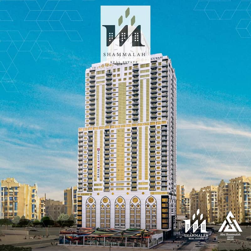 Luxurious apartments in Ajman Clock Towers , REF 01 Luxurious apartments in Ajman Clock Towers , REF 01