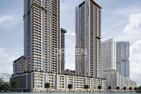4 Bedroom Flat for Sale in Sobha Hartland, Dubai - High Floor with Lagoon View | 2 Years PHPP