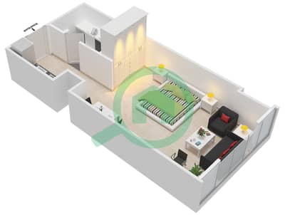 The ARC - Studio Apartment Unit A-15 Floor plan