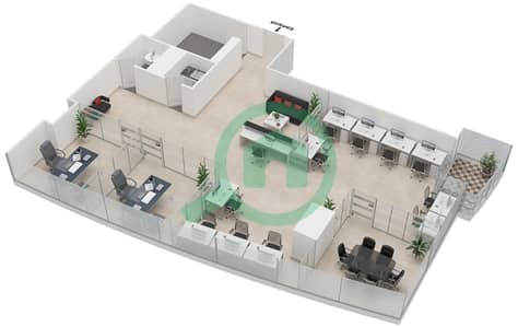 Indigo Icon -  Office Type B Floor plan