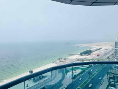 Sea view furniched 2 Bhk available for rent in Corniche residence tower Ajman