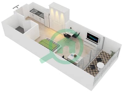 المخططات الطابقية لتصميم النموذج 6 شقة  - جولد كريست فيوز 2