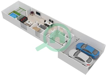 Park Villas - 4 Bedroom Villa Type A Floor plan