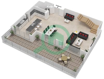 Hartland Greens - 2 Bedroom Apartment Unit 4702,4706,4708 Floor plan