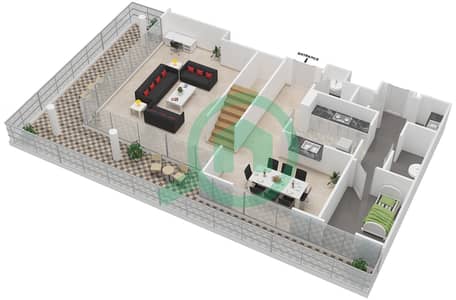Hartland Greens - 2 Bedroom Apartment Unit 2714,2715,3702,3703 Floor plan