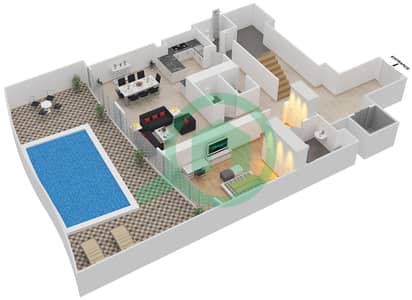 Imperial Avenue - 4 Bedroom Villa Type/unit 4BV/V2,V5 Floor plan