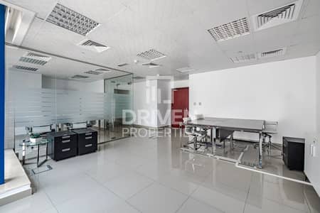 Office for Rent in Jumeirah Lake Towers (JLT), Dubai - Bright Fitted Office | Near to Metro Station