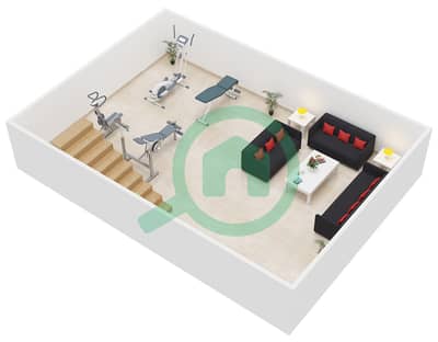 Bait Al Aseel - 3 Bedroom Villa Type EM Floor plan