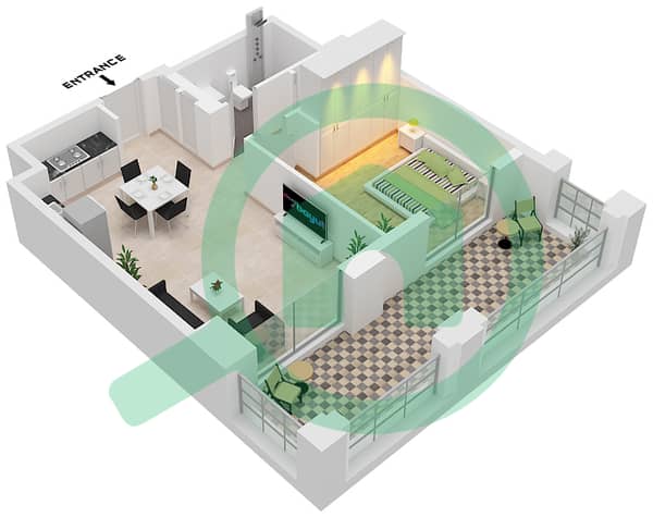 Unit 1 Mezzanine Floor
Unit 2 Floor 1