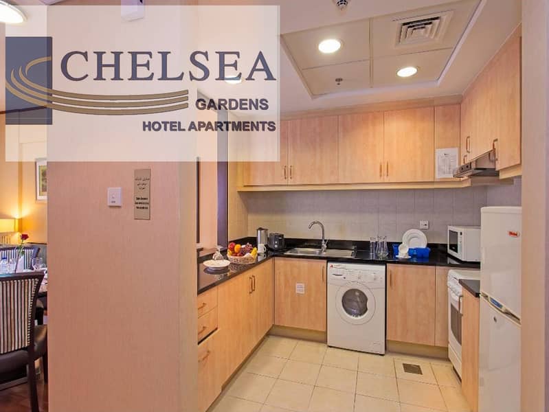 4 One Bedroom Triple - Kitchen