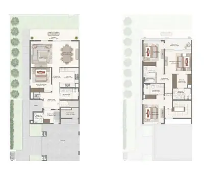 4 BR floor plan