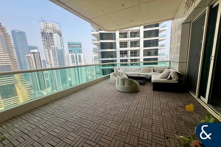 2 Bedroom Flat for Rent in Dubai Marina, Dubai - Upgraded | Semi Furnish | Flexible Cheques