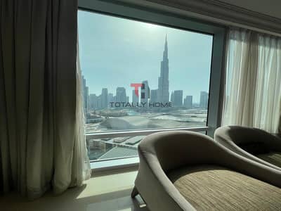 1 Bedroom Hotel Apartment for Rent in Downtown Dubai, Dubai - FULL BURJ VIEW!! | LOWEST PRICING | BILLS PAID!!