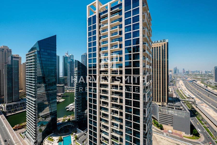 位于迪拜码头，滨海塔楼 4 卧室的公寓 230000 AED - 9384401