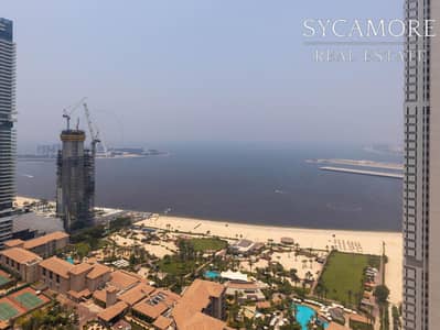 2 Bedroom Flat for Rent in Jumeirah Beach Residence (JBR), Dubai - Newly Renovated | Full Sea View | Vacant