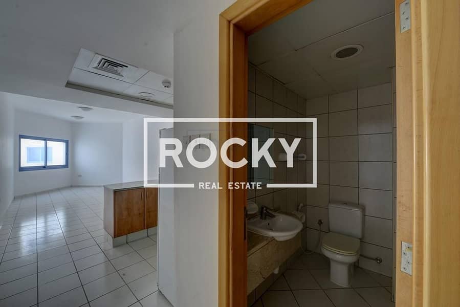 9 Studio Office with Central A/C | Semi Furnished | Al Qusais