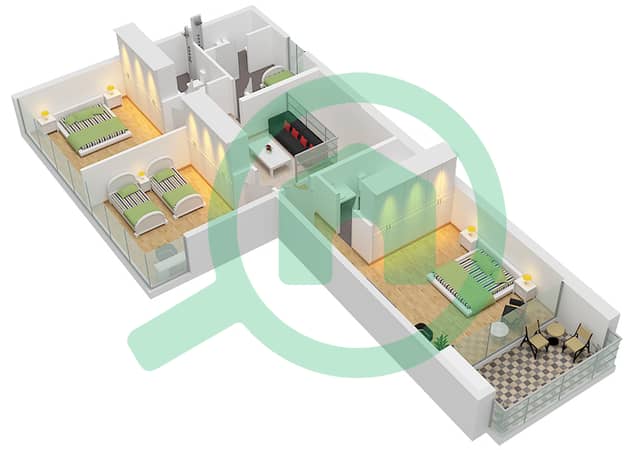 Type B(Duplex) Floor Upper