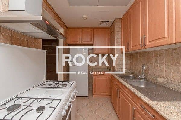 6 2 Bedroom | Semi Furnished | Kitchen Appliances | Silicon Oasis