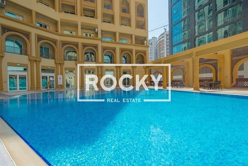 17 2 Bedroom | Semi Furnished | Kitchen Appliances | Silicon Oasis
