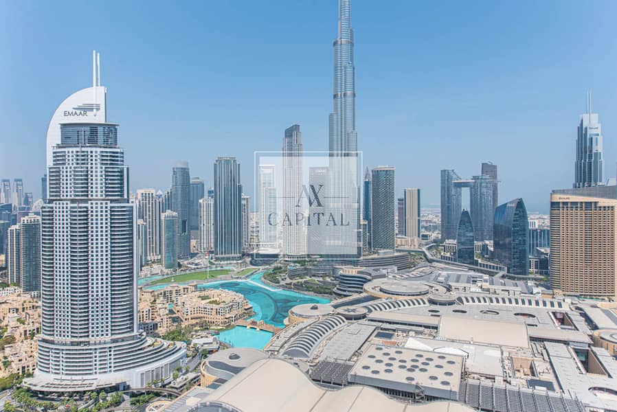 High Floor | Full Burj Khalifa View l Vacant