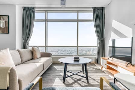 2 Bedroom Apartment for Rent in Downtown Dubai, Dubai - Sea View | Furnished | Flexible Terms