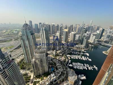 2 Bedroom Flat for Rent in Dubai Marina, Dubai - Marina View | Large Layout | Unfurnished | Call Me