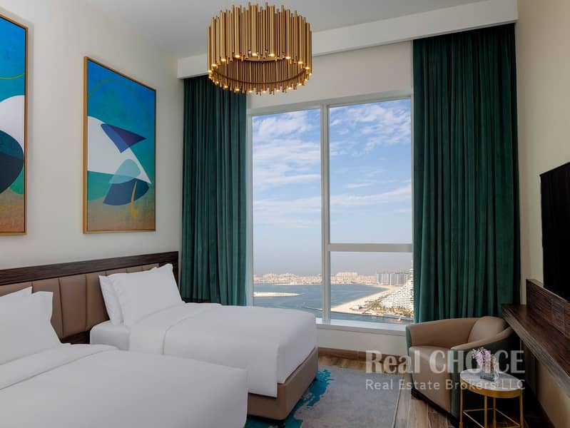 5 VPVD_Superior Seaview 3 Bedroom Apartment_Twin Bedroom. jpg