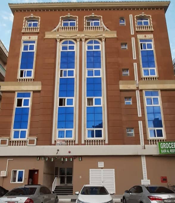 for rent 1 bedroom hall located at al khan very good building nice location