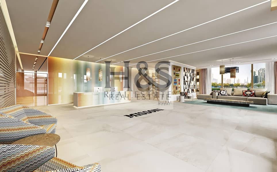6 2% DLD Waiver |8 Yrs Post Handover | Designed by Missoni