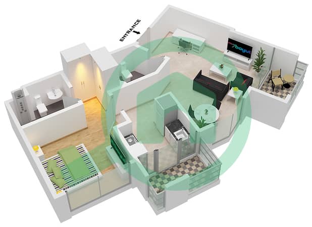 Unit 15 Floor 17