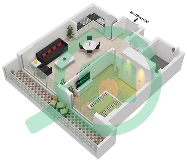 Type A1 Unit 3, 4M, 5, 6M, 7, 10M, 11, 12M, 13M Floor 1
