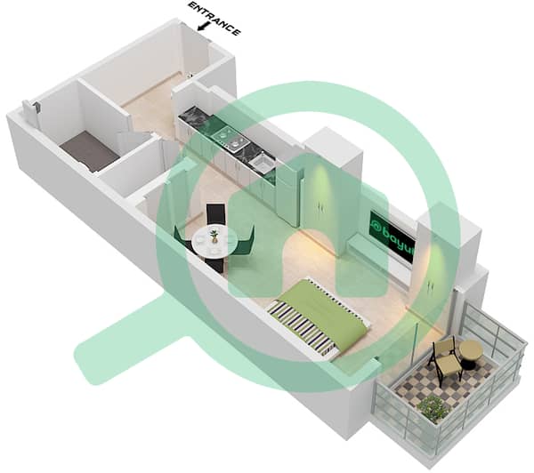 Type B Unit 3  Floor Ground