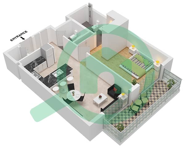 Type B Unit 11 Floor 1-5