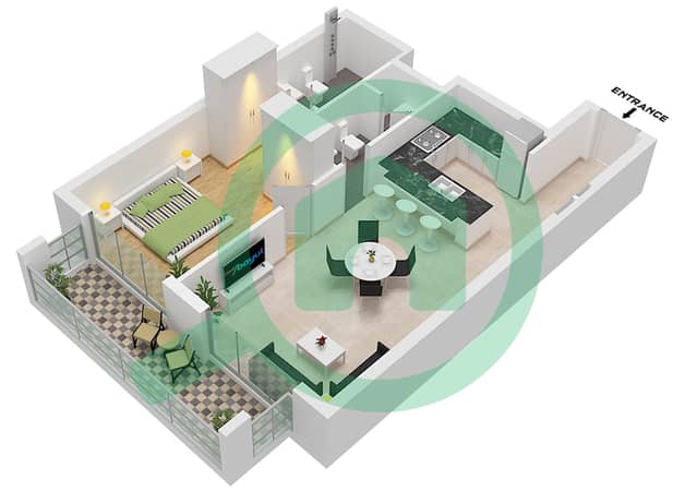 Type C2 Unit 5 Floor 2-5
