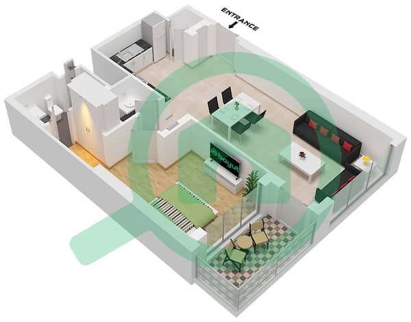 Type A Unit 6,8 Floor 10-19,22-33
