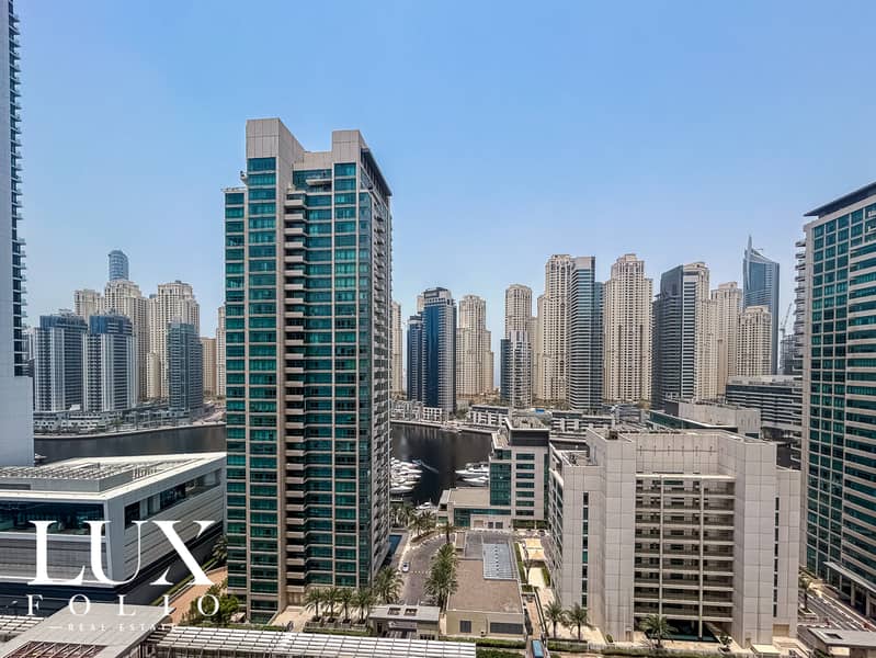 位于迪拜码头，瀑布公寓大楼 3 卧室的公寓 185000 AED - 9418871