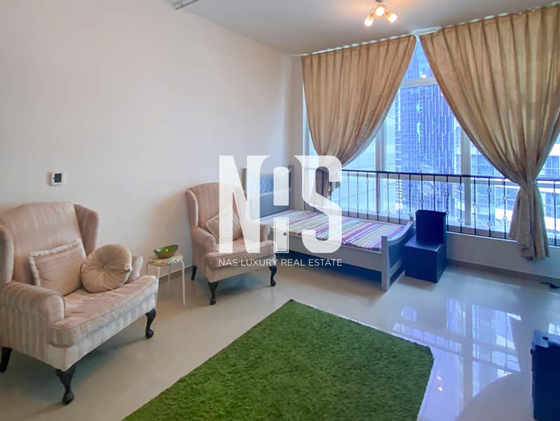 Fully Furnished Studio! | City View | Premium Community