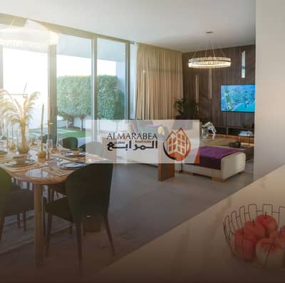 Villa in Sharjah with the most beautiful water view, with a flexible payment plan, and with only a down payment, immediate delivery