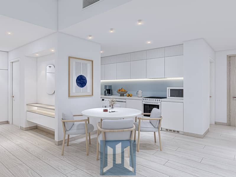 8 Apartment units- 1BR Dining & Kitchen. jpg