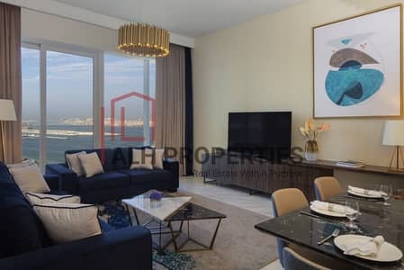 2 Bedroom Hotel Apartment for Rent in Dubai Media City, Dubai - Superior Sea View - Serviced - Bills Included