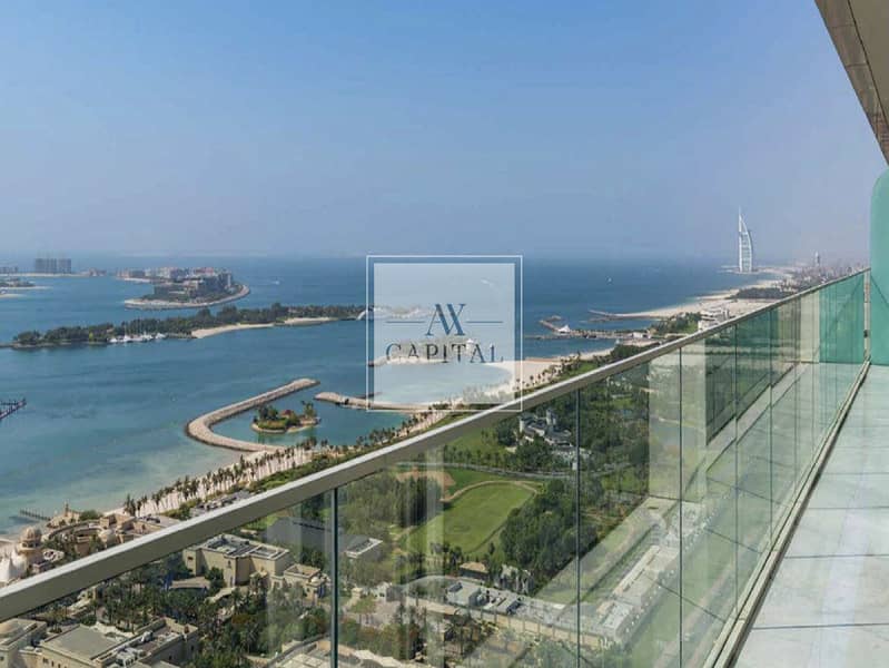 Palm and Burj Al Arab | Spacious | Large Balcony Palm and Burj Al Arab | Spacious | Large Balcony
