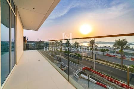 2 Bedroom Apartment for Rent in Dubai Harbour, Dubai - Furnished | Sea + Marina Skyline Views | Vacant